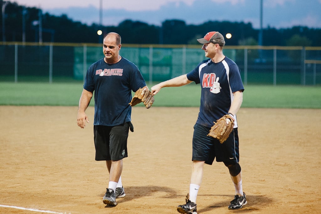 KD Painting crew demonstrating quality craftsmanship on exterior painting work