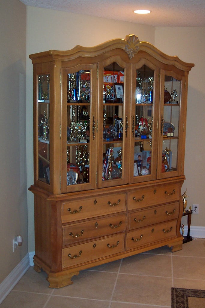 Expert specialty painting services showcasing before and after furniture restoration